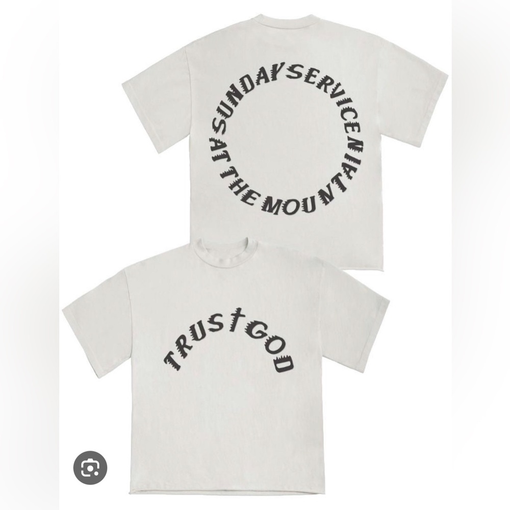Sunday Service Merch Tee Coachella 2019. Kanye West